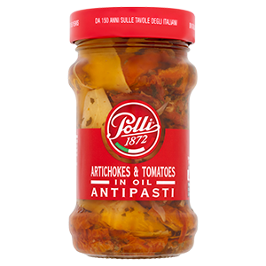 Mixed Artichokes and Sun Dried Tomatoes