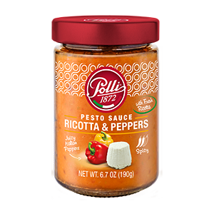 Ricotta and Pepper Pesto Sauce